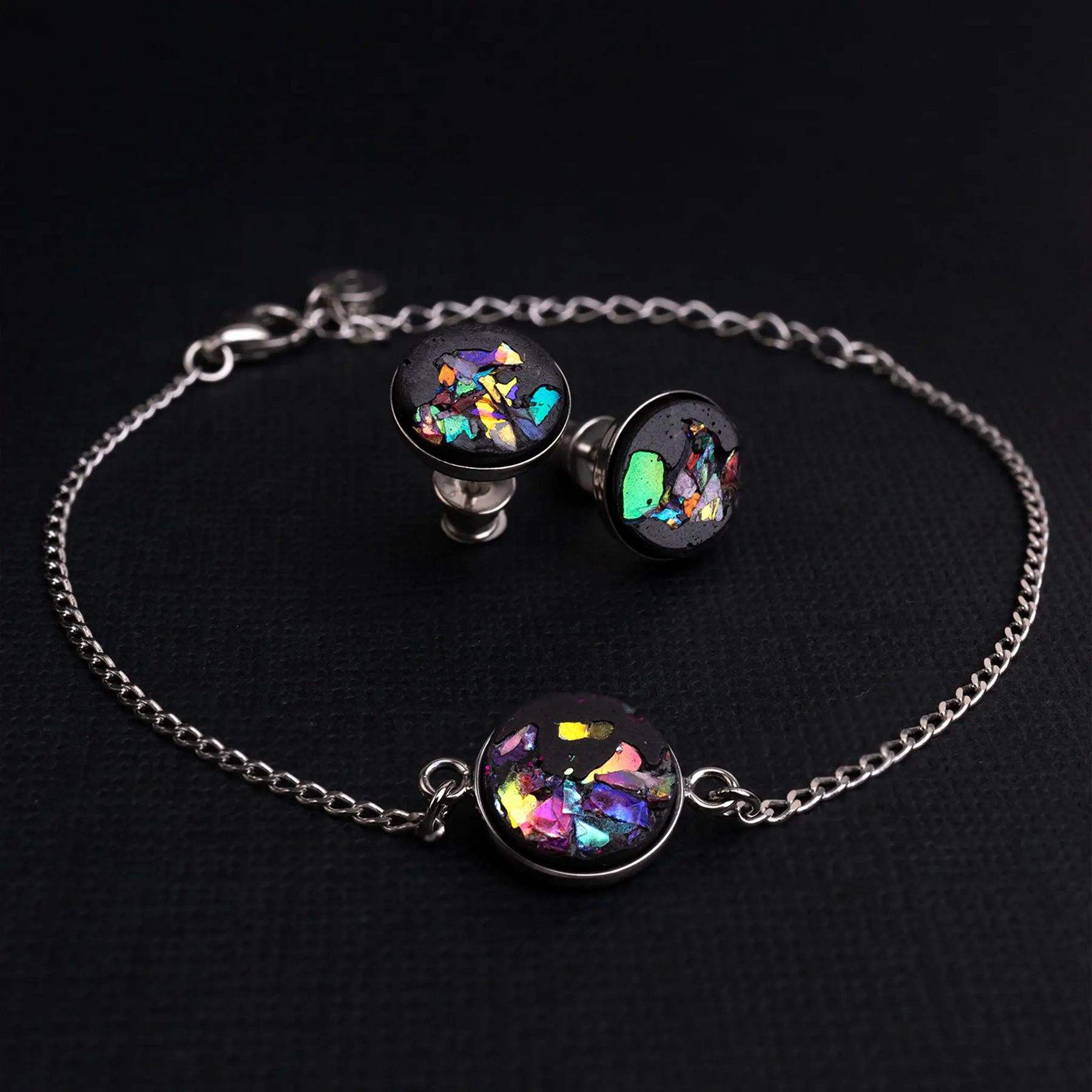 Bracelet LIA | Black Crystal