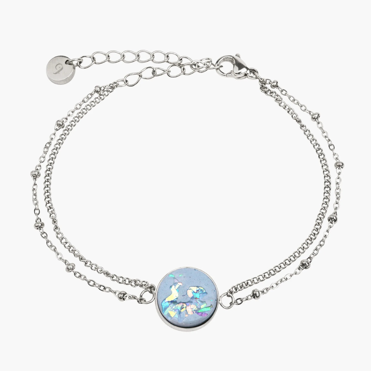 Bracelet LIA | Blue Crystal Silver