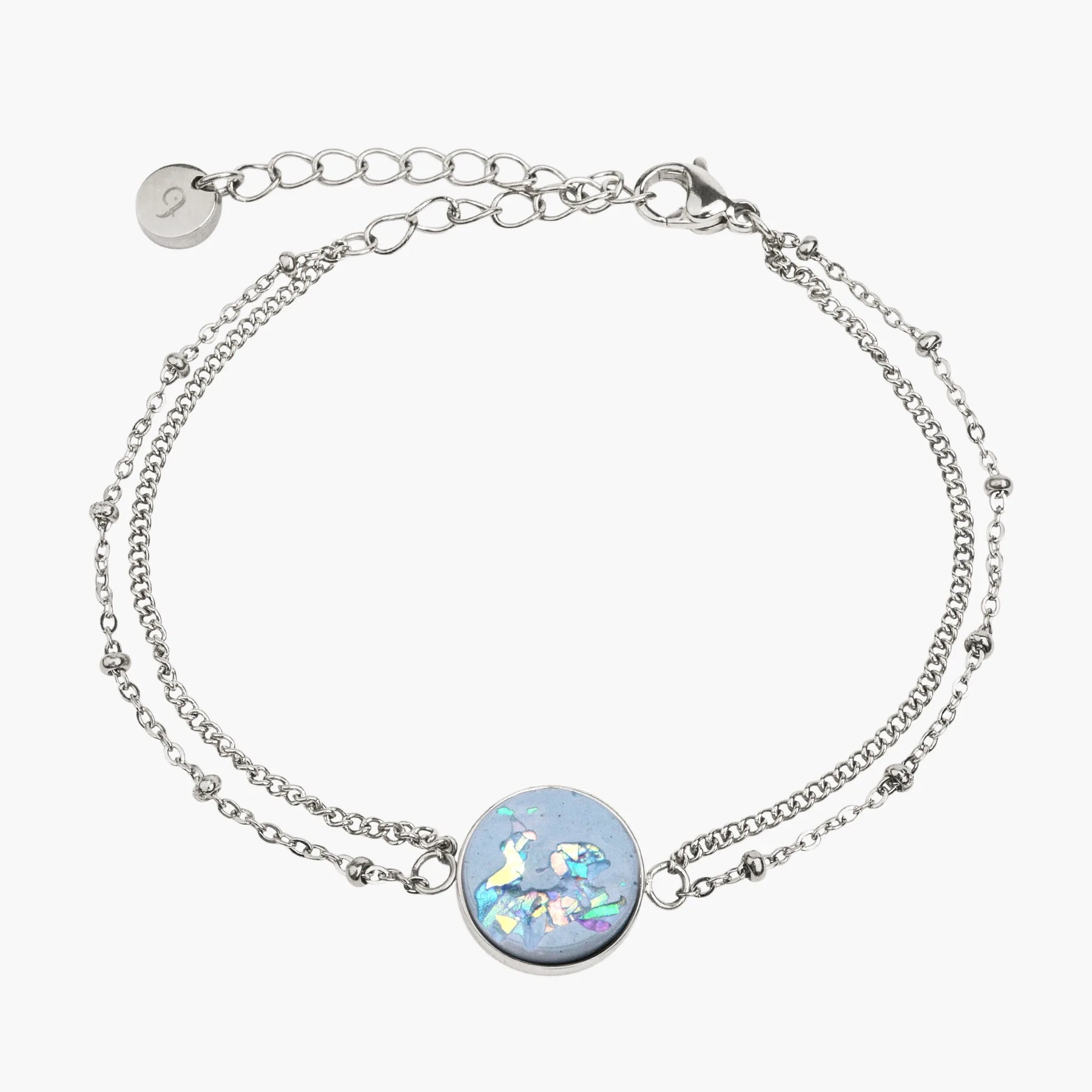 Armband LIA | Blue Crystal Silver