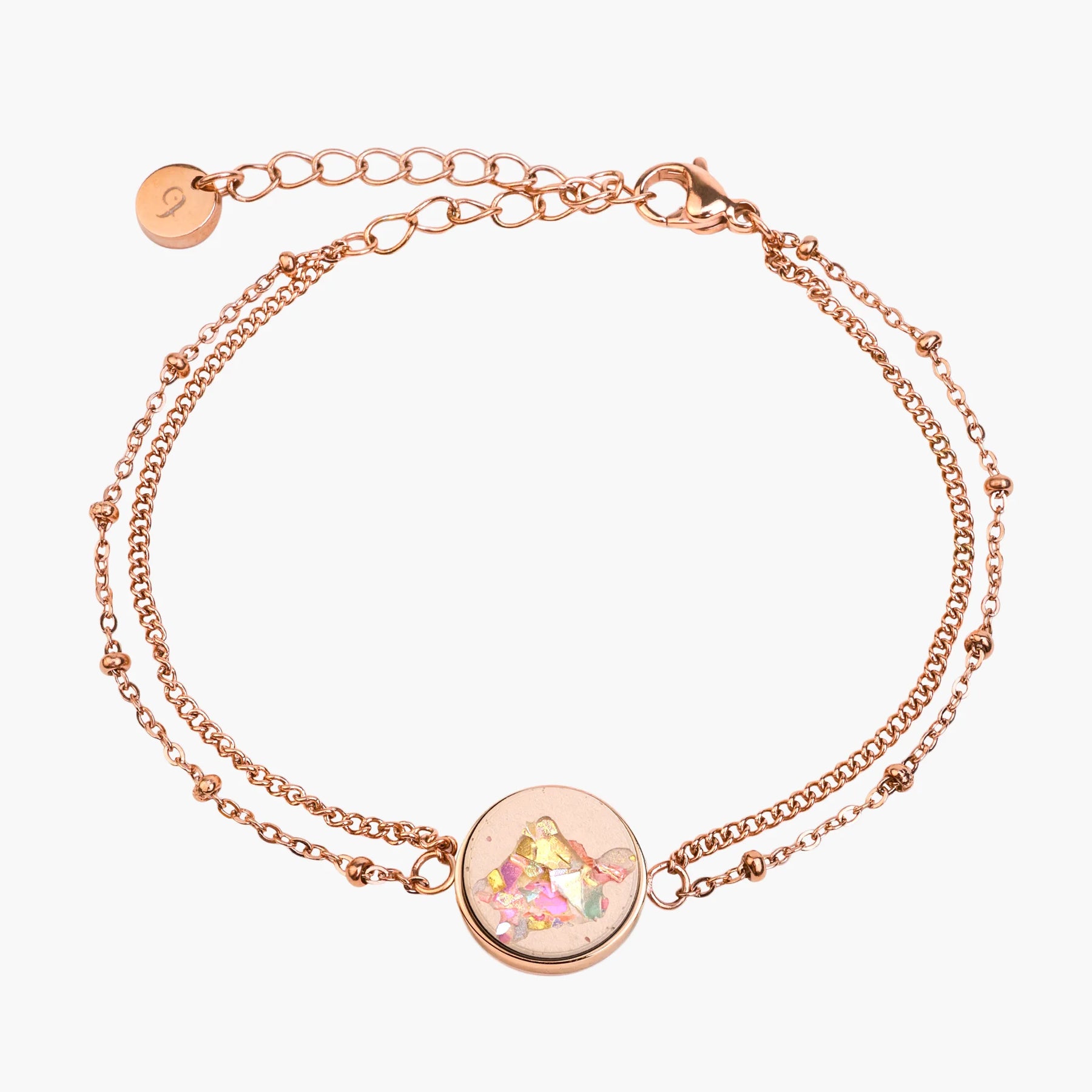 Bracelet LIA | Sand Crystal Rose