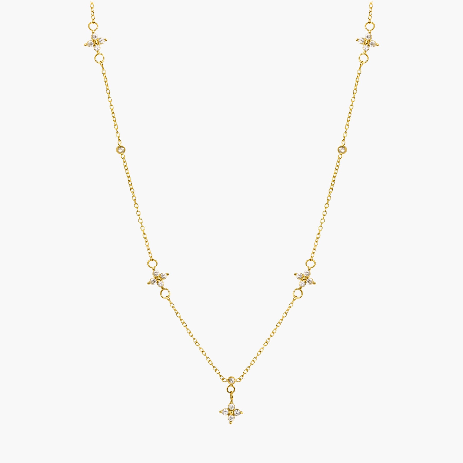 Necklace BLOSSOM | 18" | Gold