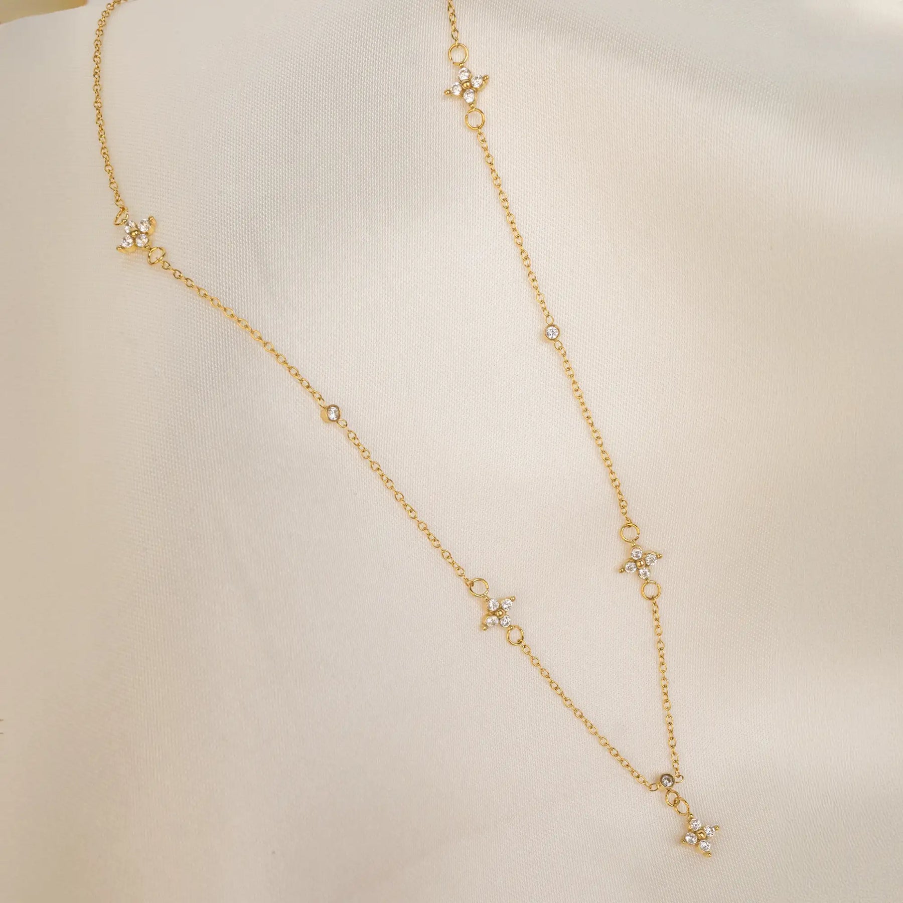 Necklace BLOSSOM | 18" | Gold