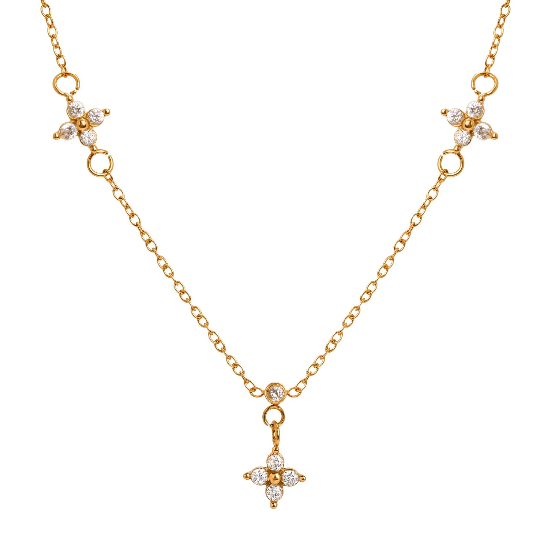 Necklace BLOSSOM | 18" | Gold