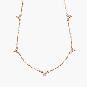 Necklace BLOSSOM | Rose gold