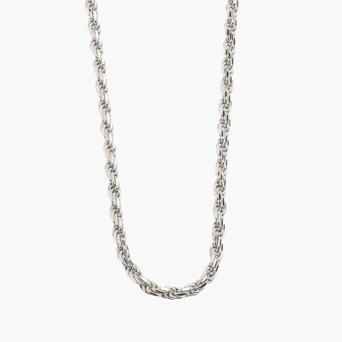 Necklace CURLY | 19" | Silver