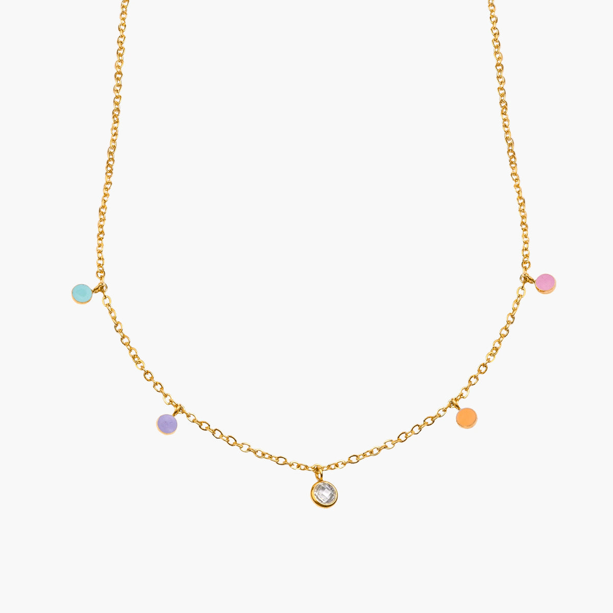 Necklace DROPS | 15" | Gold