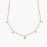 Necklace DROPS | Rose gold