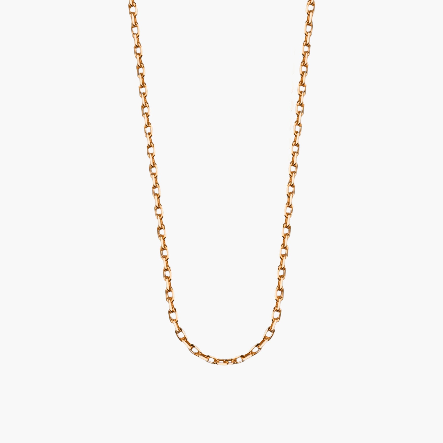 Necklace EDGY fine | Rose gold