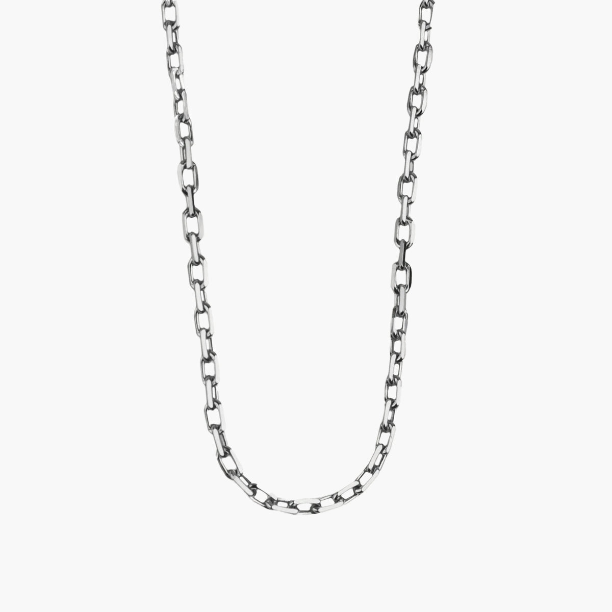 Necklace EDGY strong | 18" | Silver