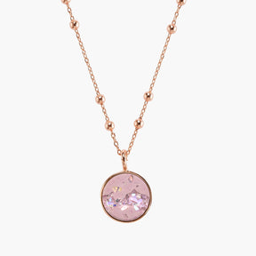 Necklace ELLA | Rosa Crystal