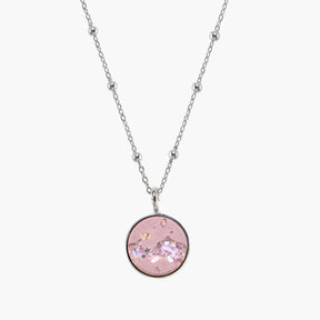 Halskette ELLA | Rosa Crystal