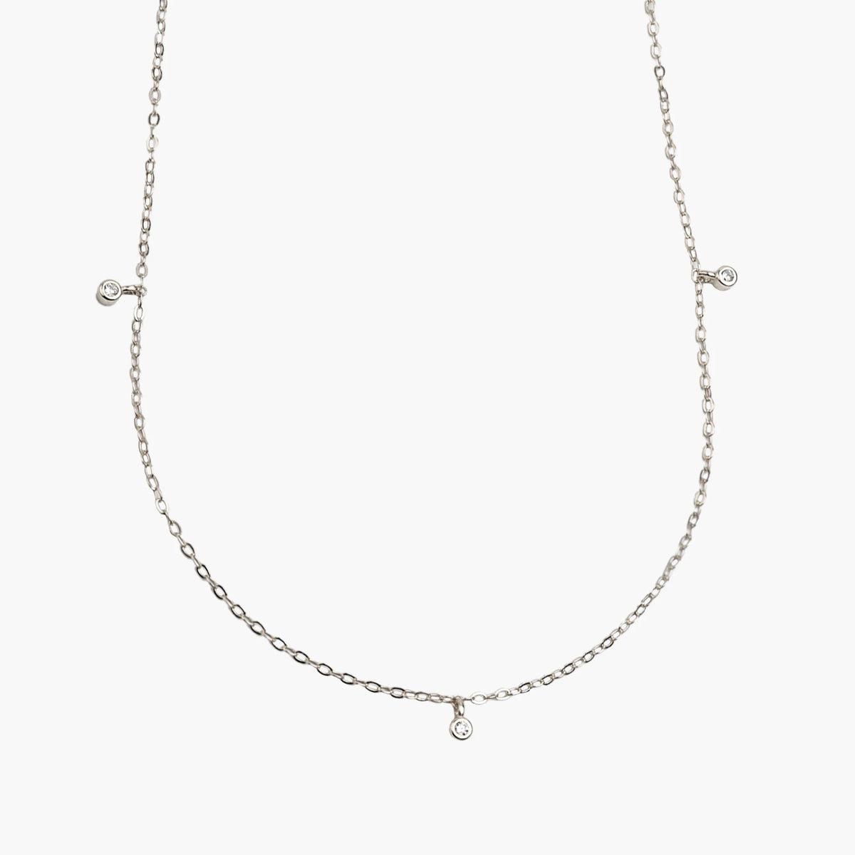 Necklace EMMA | 18" | Silver