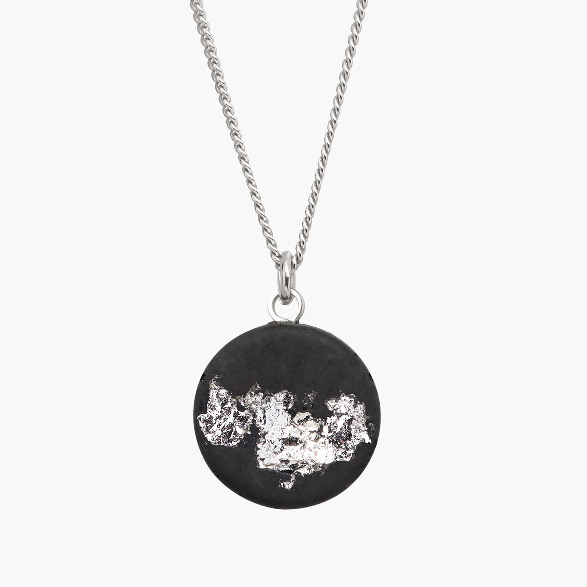Necklace MARY | 20" | Black Silver