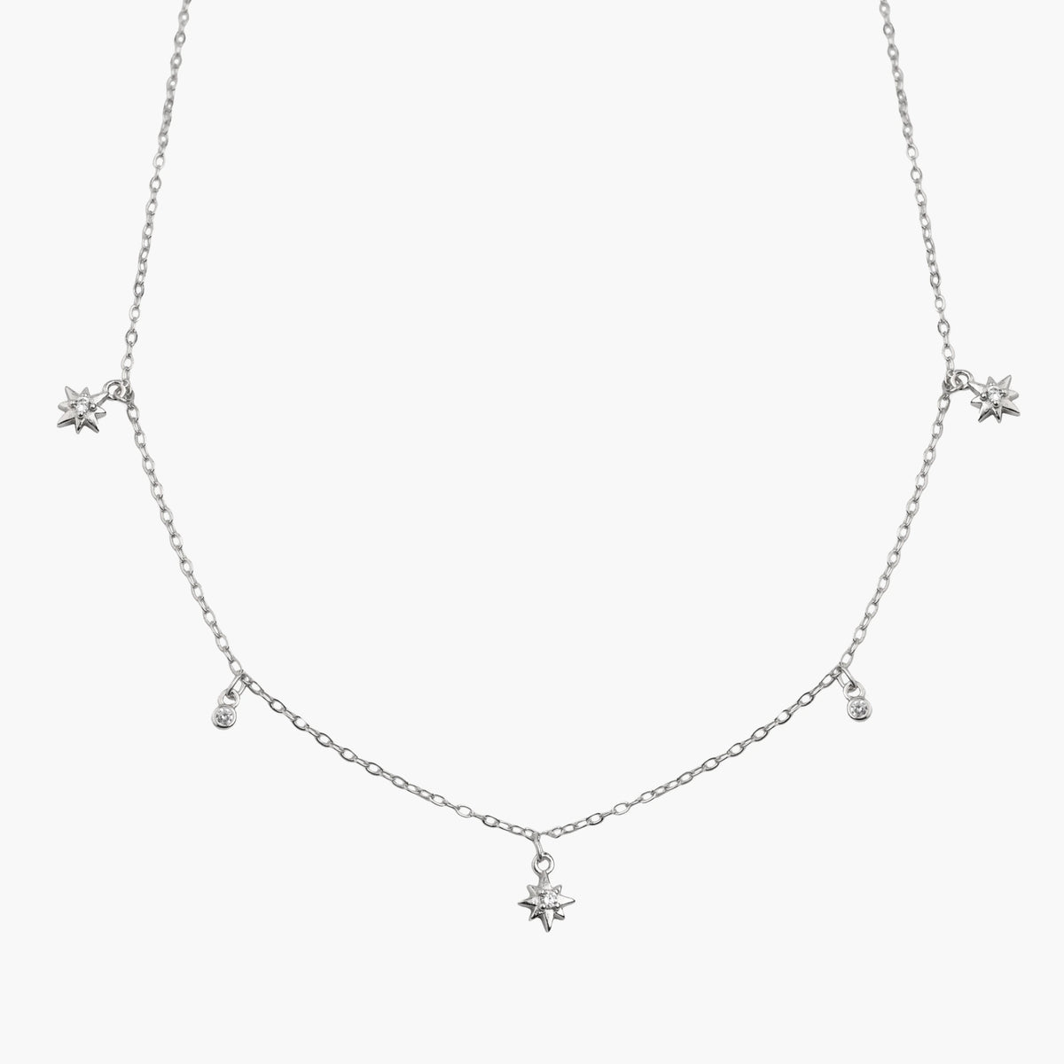 Necklace SARI | 18" | Silver