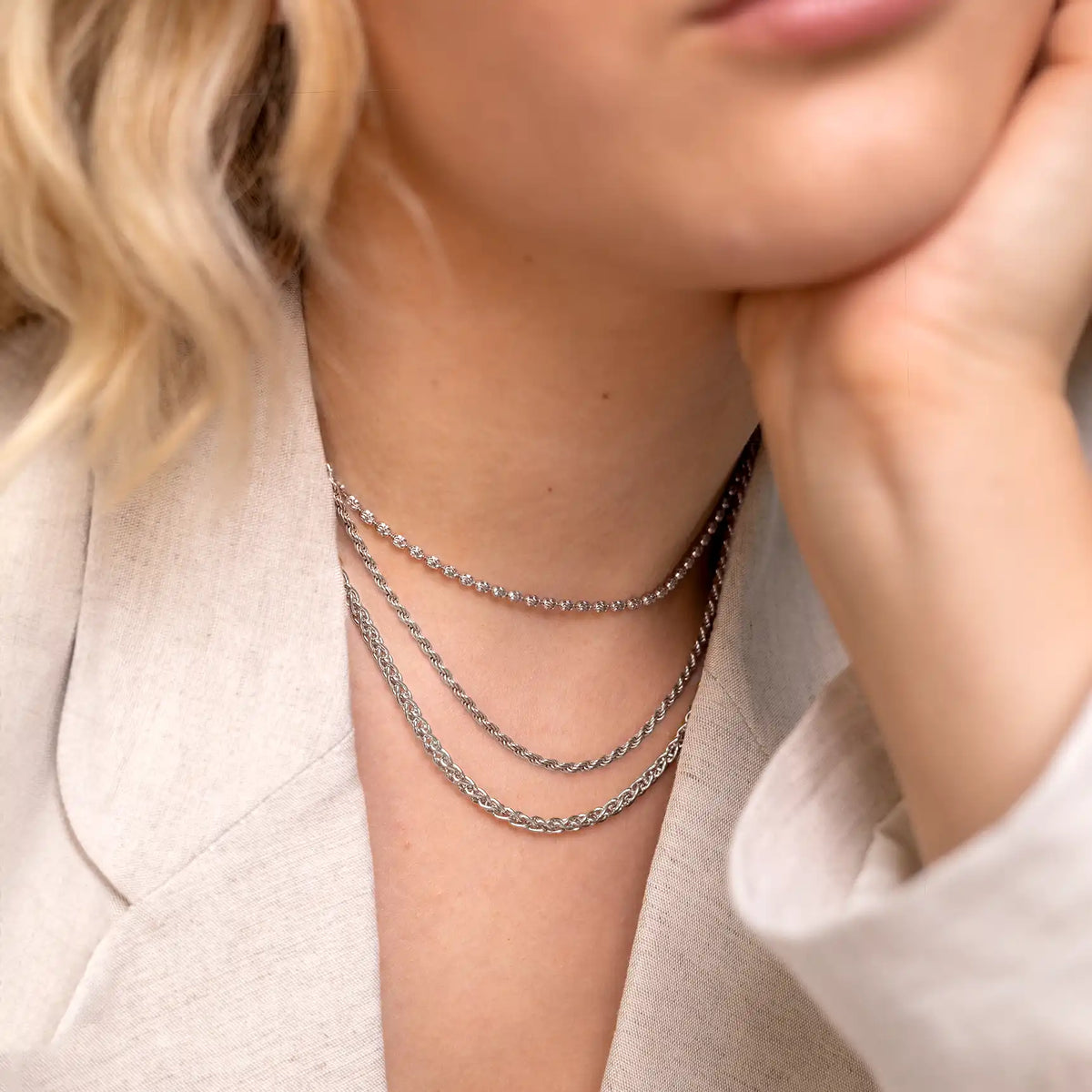 Necklace MATCHY | Silver