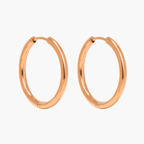 Mix & Match hoop earrings stainless steel 1" 