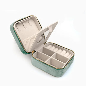 Travel case VELVET | Green