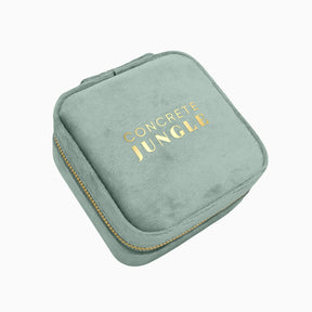 Travel case VELVET | Green