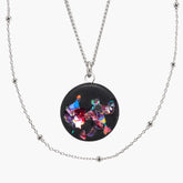 CRYSTAL Deal | Necklace + layering chain | Black Crystal